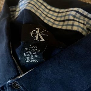 Calvin Klein long sleeve button up